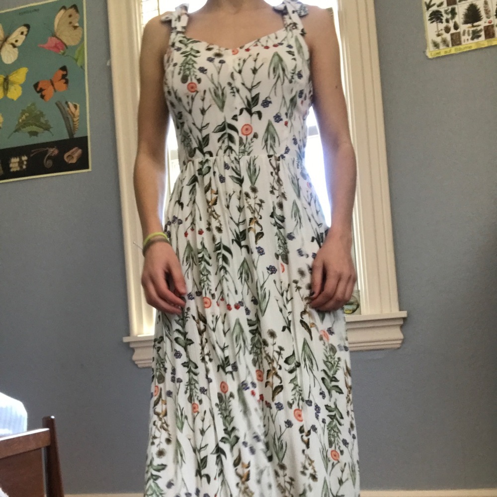 Floral maxi dress